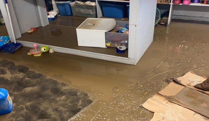 Water damage restoration